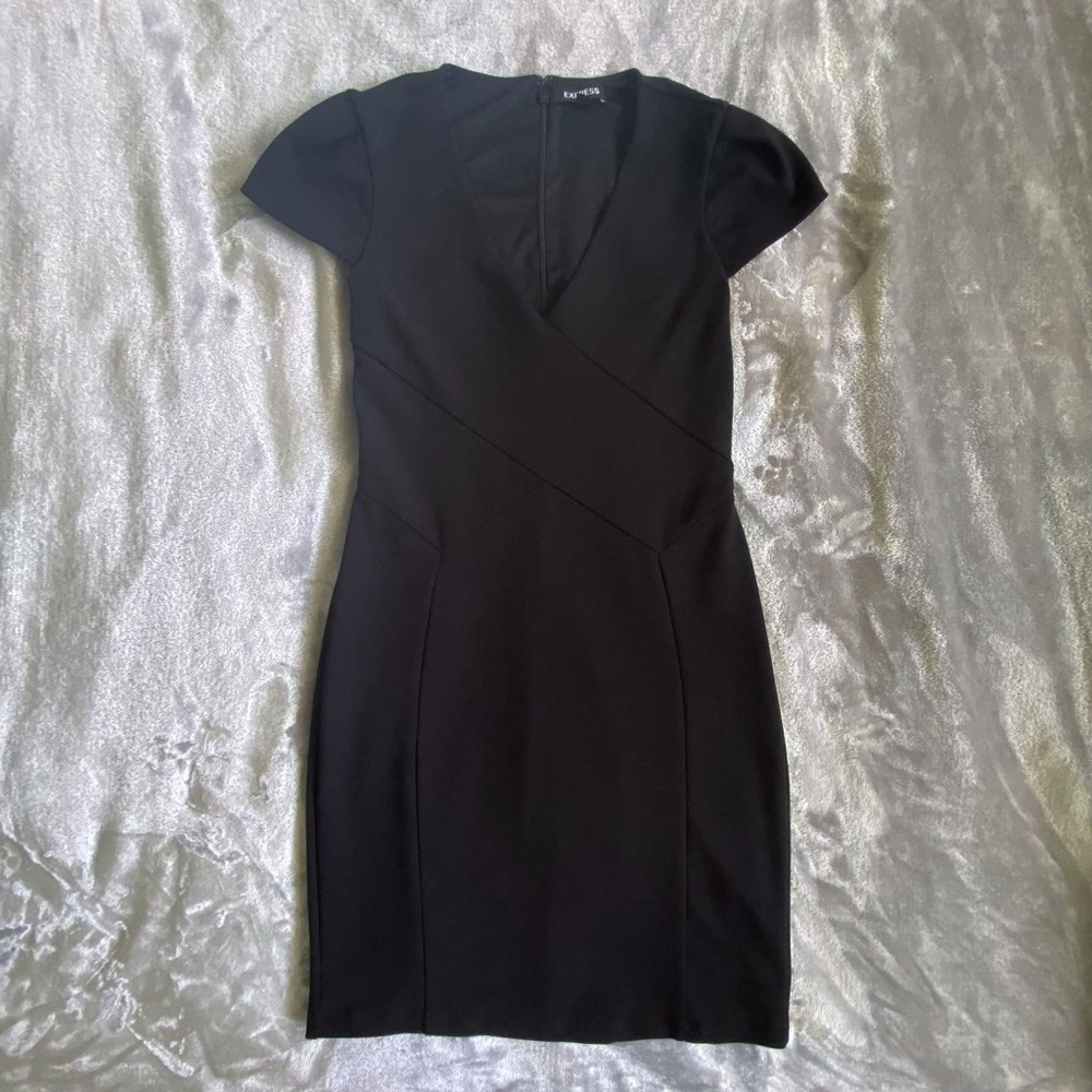 Express Cap Sleeve Sheath Dress